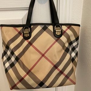 Burberry Nova Check Tote
